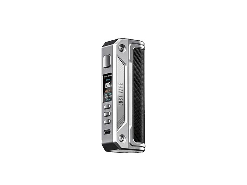 Lost Vape Thelema Solo 100W Box Mód Stainless Steel Carbon Fiber