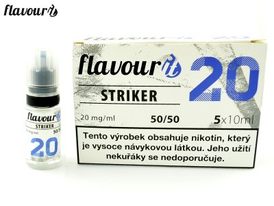 Flavourit STRIKER - 50/50 - 20mg booster, 5x10ml