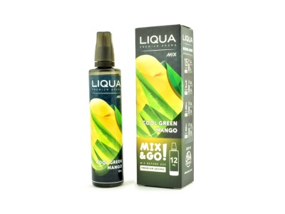 Příchuť LIQUA Mix&Go COOL Green Mango 12ml