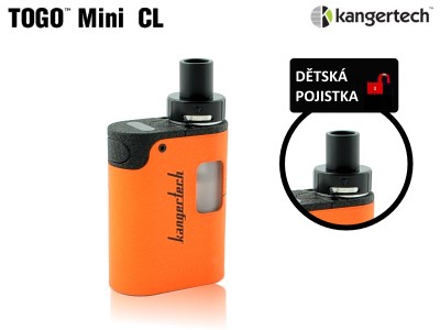 KangerTech TOGO Mini CL, oranžová