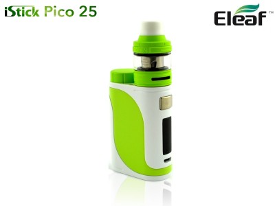 Eleaf iStick Pico 25 ELLO TC 85W  Bílo-zelená