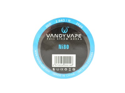 Vandy Vape Ni80 - 26GA, 9m