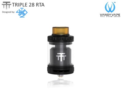 Vandy Vape Triple 28 RTA, černá