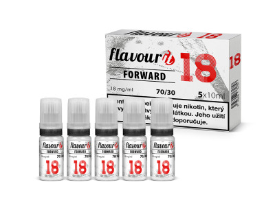 Flavourit FORWARD - 70/30 - 18mg booster, 5x10ml