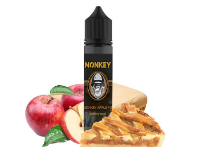 Příchuť MONKEY Liquid Monkey Apple Pie Shake and Vape 12ml