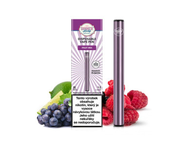 Dinner Lady Vape Pen jednorázová e-cigareta Fruit Mix