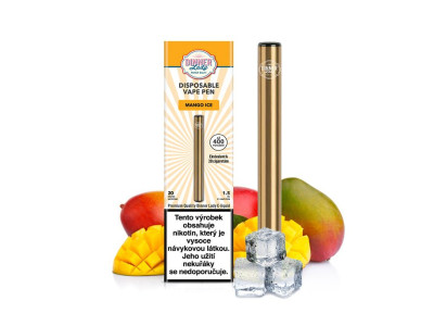 Dinner Lady Vape Pen jednorázová e-cigareta Mango Ice