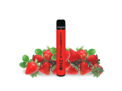 Jednorázová elektronická cigareta ONE Strawberry