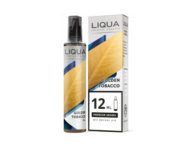 Příchuť LIQUA Mix&Go Golden Tobacco 12ml