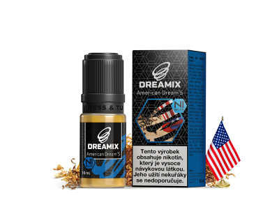 Dreamix SALT American Dream´S Americký tabák 10ml 20mg