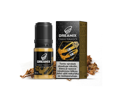 Dreamix SALT Classic Tobaco´S Klasický tabák 10ml 20mg