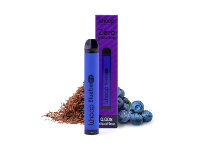 Whoop Zero Jednorázová elektronická cigareta Blueberry Bez nikotinu
